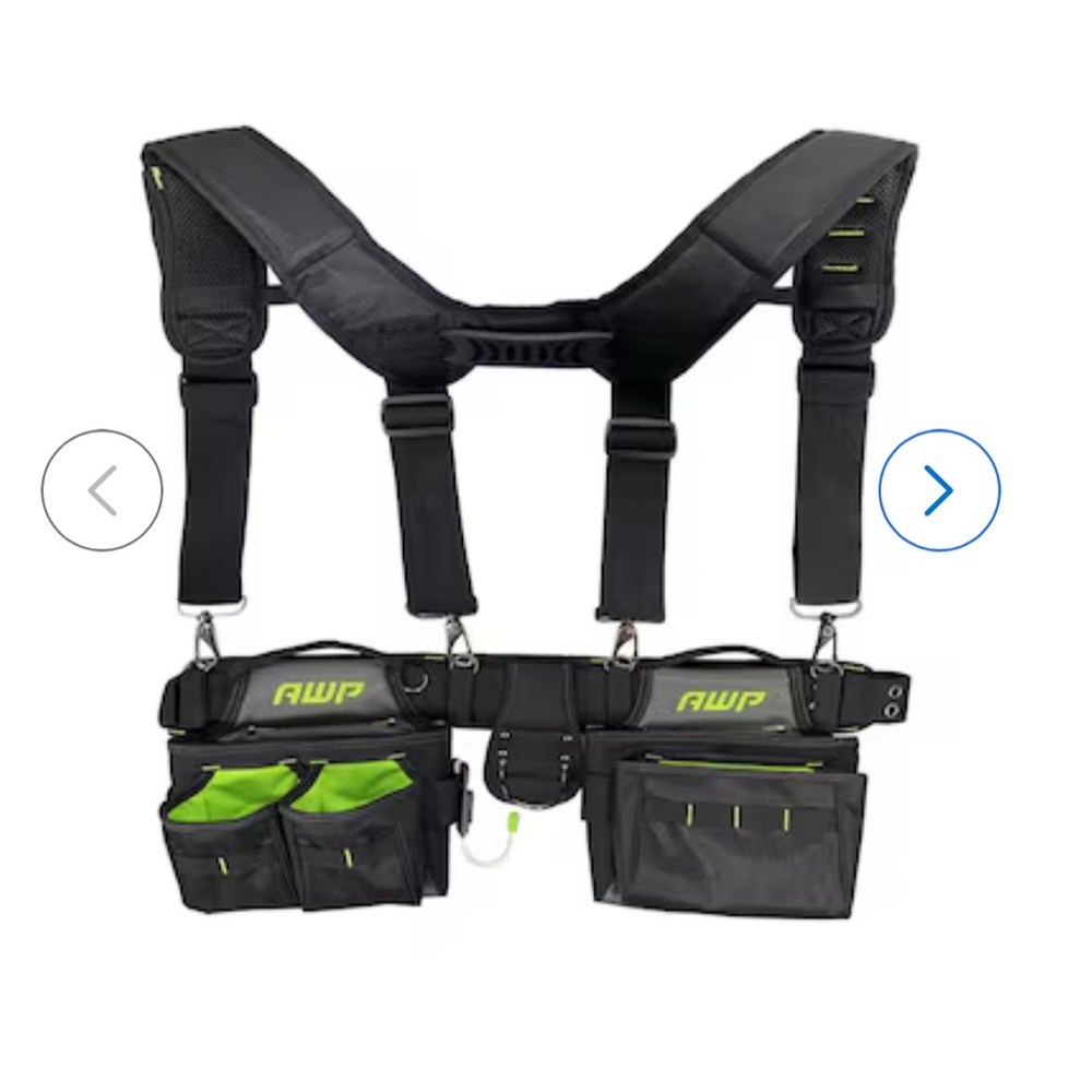 AWP Black and Green Maintenance Tool Rig